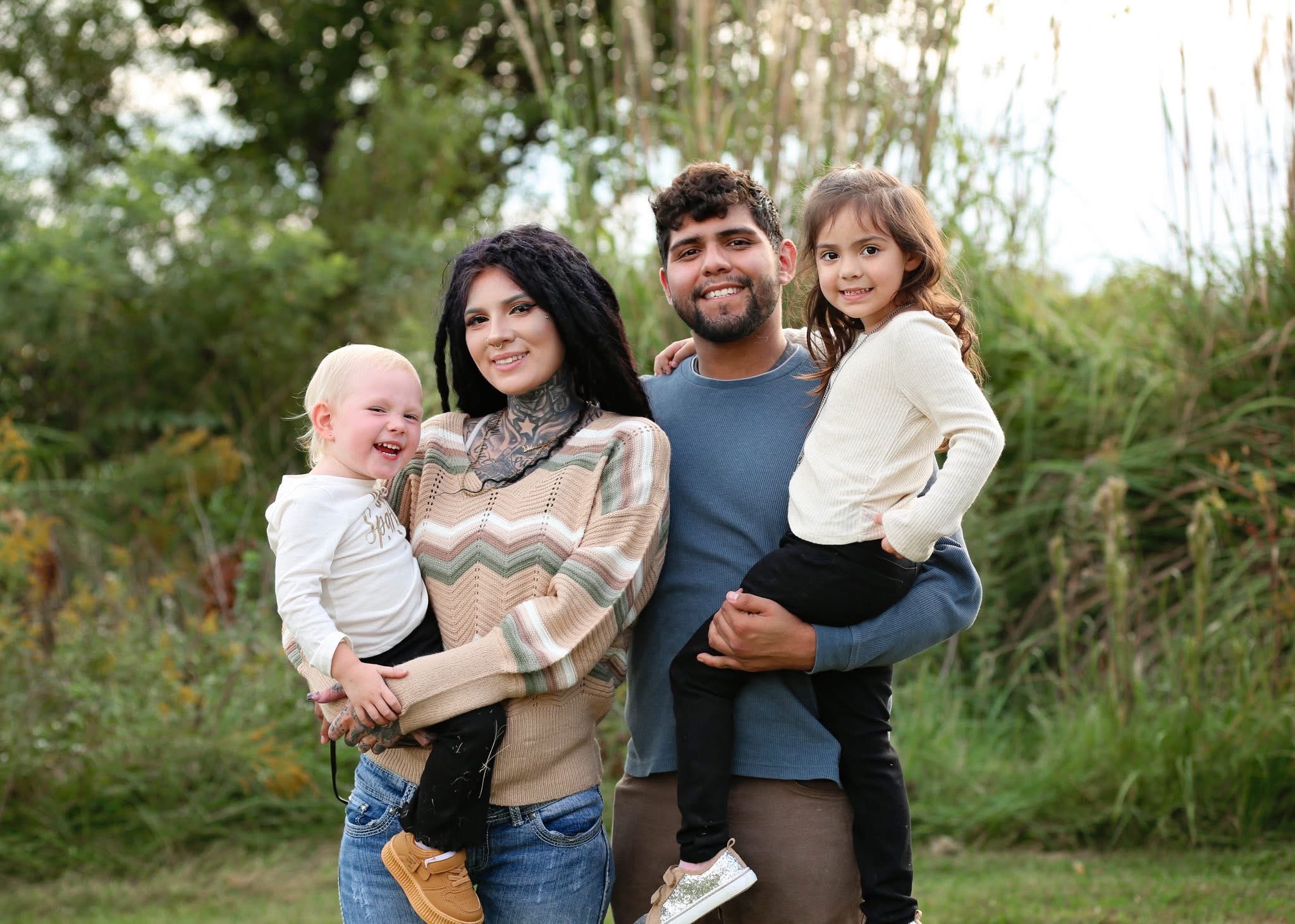 Joseph Gutierrez and family